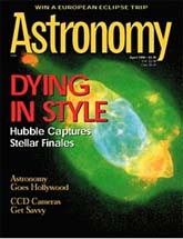 cover of April 1998 Astronomy Magazine