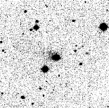 image of Chiron taken with a 2.2 meter telescope