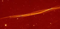 image of Cygnus Loop filament from Hubble