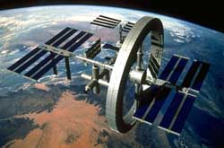 image of space station