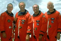 image of all four astronauts