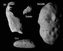 image of asteroids
