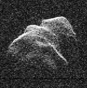 radar image of asteroid Toutatis